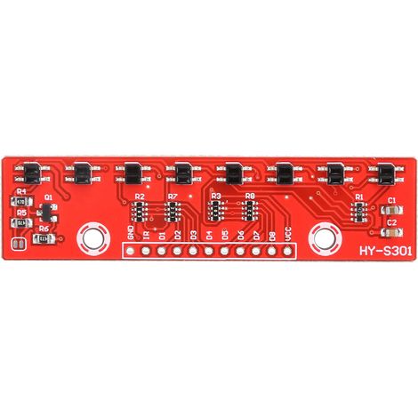 Module de détection de suivi 8bit Capteur de chasse Détecteur de composants de contrôle industriel (1/5)