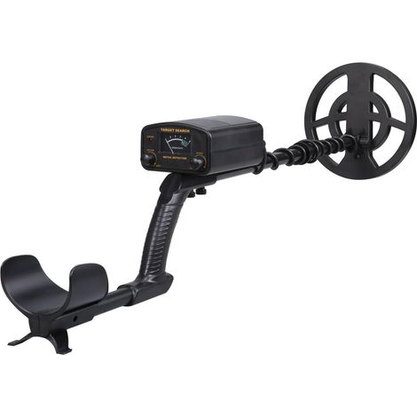 Portable Metal Detector for Adults with Voice Alerts and Waterproof Probe, Made of Plastic and Metal, for Outdoor and Travel Use (Battery Not Included) (1/5)