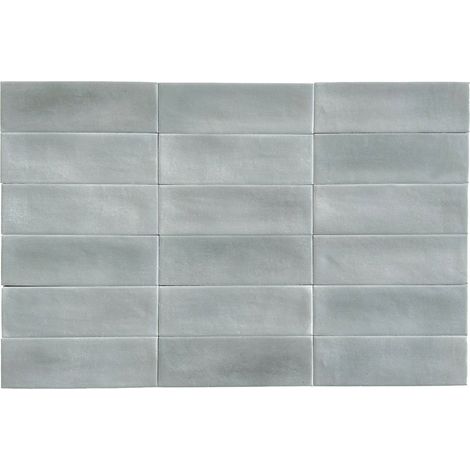 Carrelage Mural Mini Metro 5x15cm Premium. Beret Steel Matt (1/2)