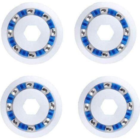 Jeu de 4 roulements à billes compatibles avec la roue du robot de piscine Polaris 360 380 3900 Sport (équivalent à 9-100-1108) (1/4)