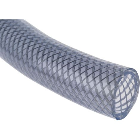 Tube flexible PVC renforcé, Ø 25mmx33mm, 25m, pour Produit chimique, Air comprimé, Alimentation, Liquide, Eau ( Prix pour Bobine de 25 Mètres )