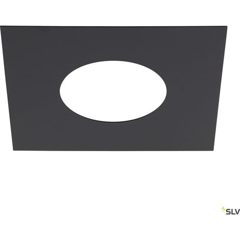 Bague de réduction pour encastré downlight NUMINOS® intérieur carrée noir - SLV - 1006145