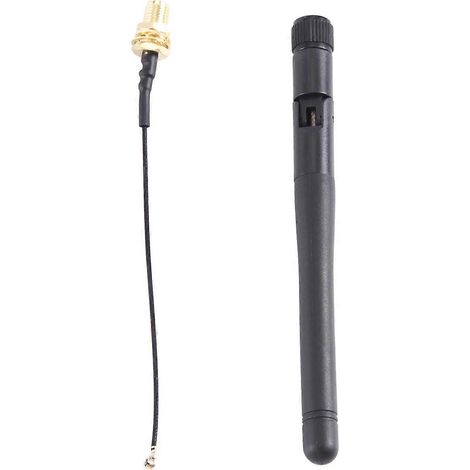 433-MHz-Antenne, 3 dBi, GSM, RP-SMA-Stecker, wasserdicht, Gummi