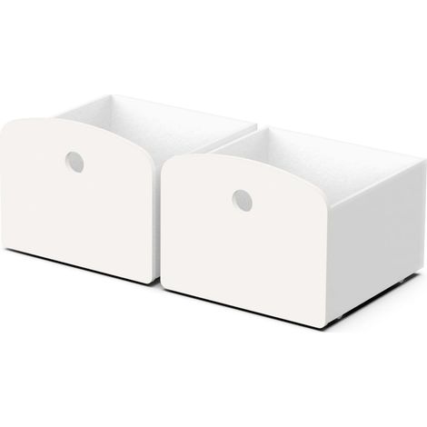 Cajones Inferiores Infantil Longane Color Blanco Mate 39x49x49 cm