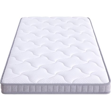 CHICFURN Matelas à ressorts ensachés 7 zones pour canapé-lit et lit pliant, mousse à mémoire de forme, accueil confortable, respirant, certifié OEKO-TEX (1/5)