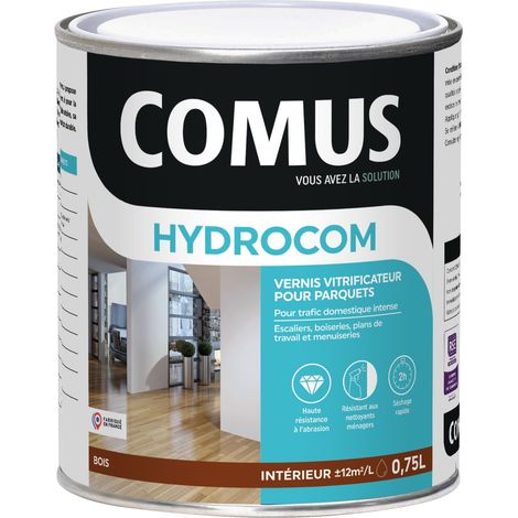 Vitrificateur HYDROCOM - satiné - 3 L - COMUS (1/5)