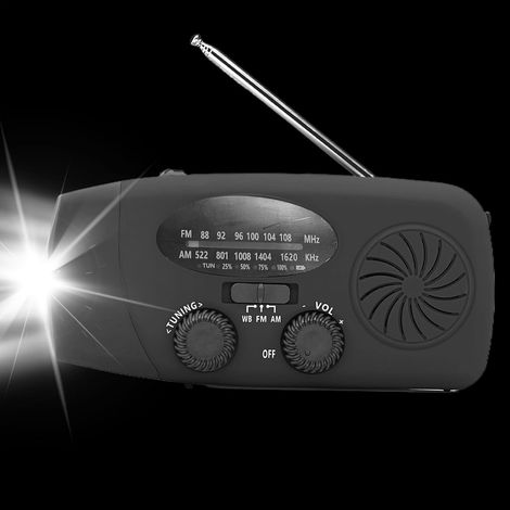 Radio De Camping Fonctionnant À L'Énergie Solaire Lecteur (1/5)