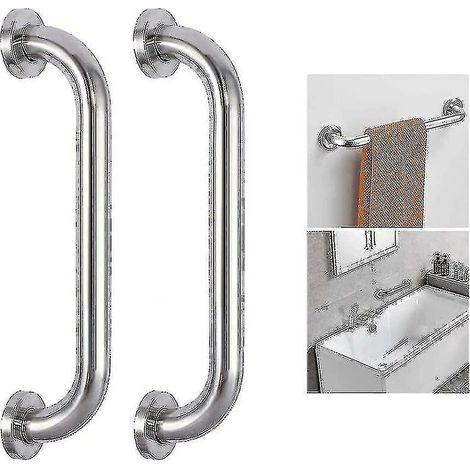 2 Piece Elderly Tub Handle Wall Grab Bars