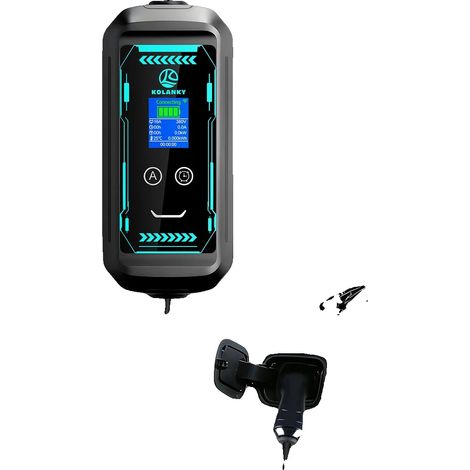Chargeur EV Portable, Sortie 11KW, Longueur de Câble 5M, Compatibilité Type 2, Courant Réglable 8A/10A/13A/16A, Classement IP65/IP67 (1/5)