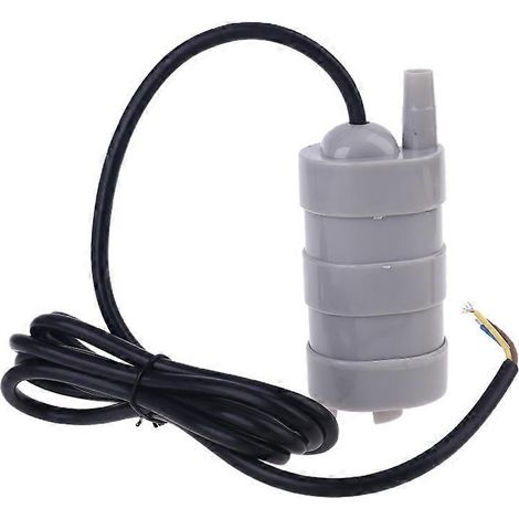 Pompe à eau submersible à haut débit 12 V, 5 m, 1000 l/h, pour camping-cars, caravanes, camping-cars et aquariums. Accessoires pour aquarium. (1/5)
