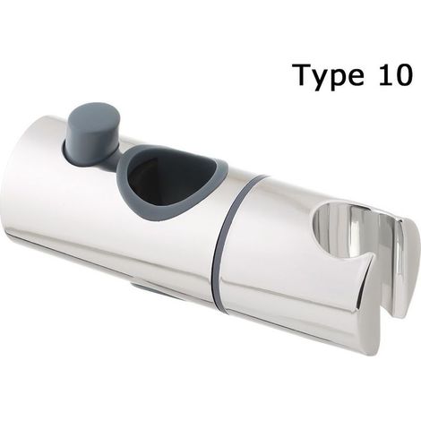 Support de remplacement pour pommeau de douche en ABS de haute qualité - Barre coulissante réglable avec rail de douche durable, ajustement universel pour rénovation de salle de bain, applicable au 24 (1/5)