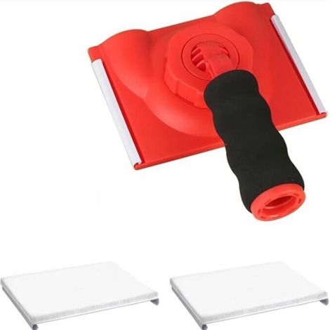 Rifinitore manuale multifunzione per pittura con dischi sostituibili – per pareti e soffitti, kit completo da 4 pezzi