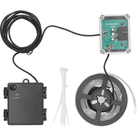 Panneau lumineux LED pour panier de basket solaire extérieur imperméable avec changement de couleur (1/5)