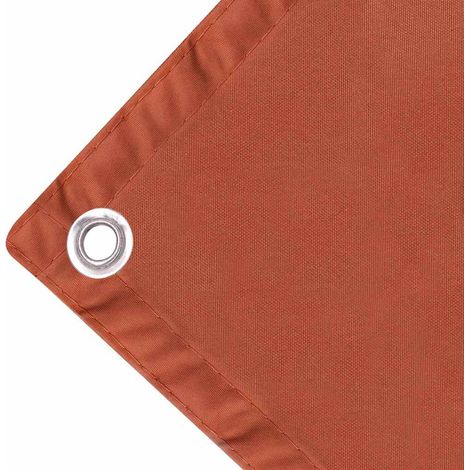 Maison Exclusive - Toldo para balcón tela oxford terracota 75x400 (1/4)