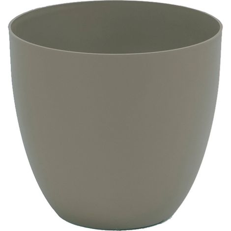 Pot Injection Modele Bol Ø18cm Couleur Taupe (1/3)