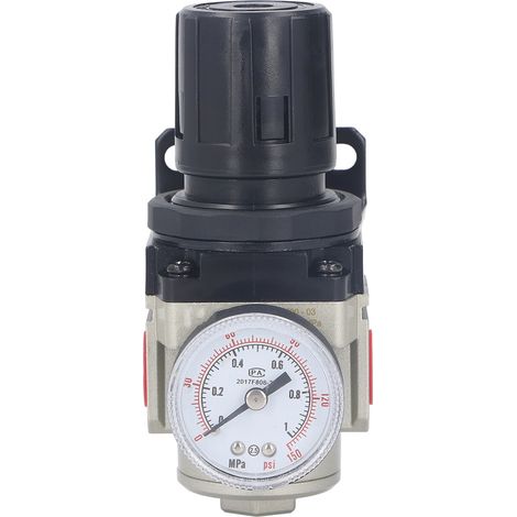 AR3000 03 Luftdruckregler, NPT3/8 Gewinde, abgedichtete Aluminiumlegierung für Kompressoren (1/5)