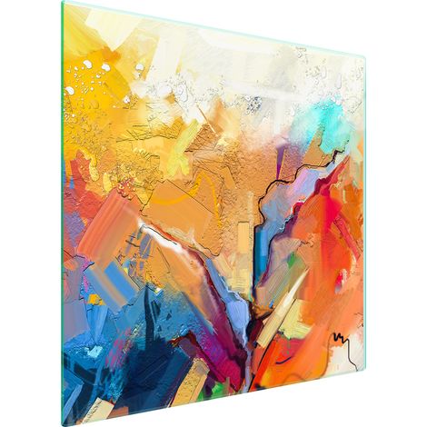 PLACA PROTECTORA DE VIDRIO PARA ESTUFA 50x52 COLOREADA (1/5)