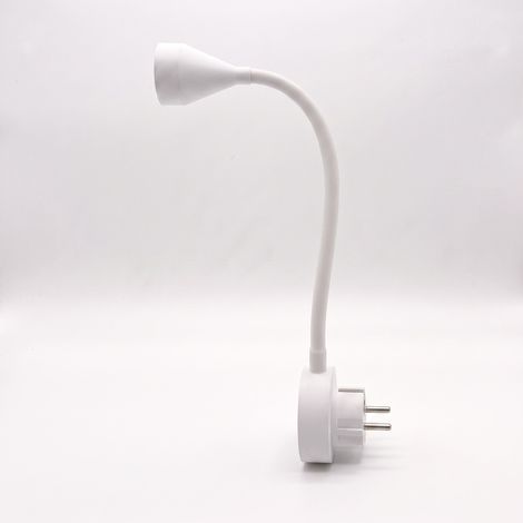 Flexo LED de Enchufe Regulable Táctil 3,5W 4000K con Brazo Flexible (1/5)