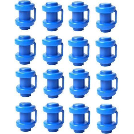 Cagoules de 25 mm trampolines,Capuche Final du Trampoline,Convient pour Tous Les poteaux de réseau de Trampoline partagés,Accessoires de réseau de sécurité du Trampoline (1/4)