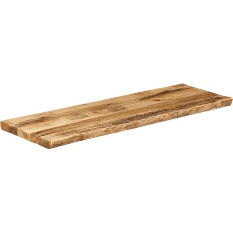 Maison Exclusive - Tischplatte mit Baumkante 110x40x3,8 cm Raues