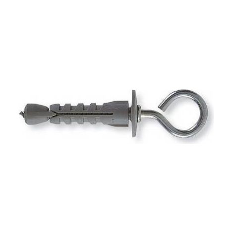 100 x TASSELLO NYLON CON OCCHIOLO CHIUSO Misura: Diam. 9 mm