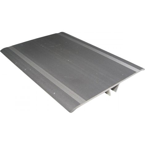 Moncoffrage – Couvre joint de façade plat alu 5 cm – Longueur 3 m – Livré avec 4 clips taille S – Ouverture joint 15 à 35 mm