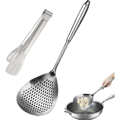 Schaumlöffel, Edelstahl-Schöpflöffel (1/5)