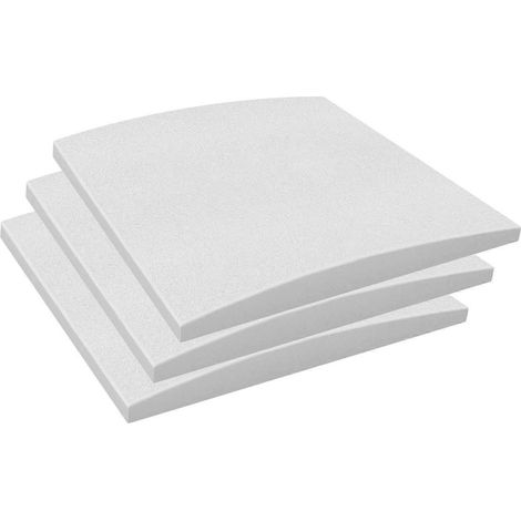 3 coussins de soutien pour canapé, blancs, dureté 70 (1/5)