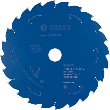 Bosch – Lame de scie circulaire 254mm – Alésage 30mm – 24 dents MicroteQ pour bois dur – Traitement anticorrosion ProteQtion (1/5)