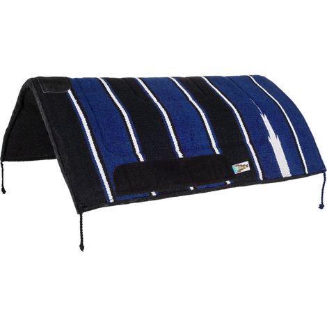 Lakota Sottosella western navajo con feltro NERO BLU (1/3)