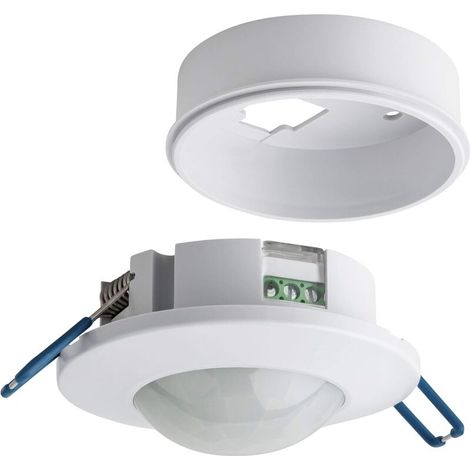 Détecteur de Mouvement Intérieur, Montage Encastré et en Saillie au Plafond, programmable, Capteur Infrarouge, 8m / 360°, LED adapté, Max. 1200W/ 600W (1/5)