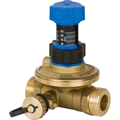 Regolatore di pressione differenziale Danfoss ASV-PV DN 50, G 2 1/4 AG, valore nominale,0,2-0,6 bar, 003Z5556