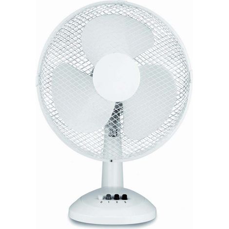 Ventilador de Sobremesa 50W Oscilante con Aspas de 40 cm y 3 Velocidades (1/4)