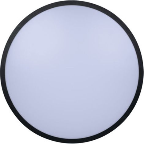 Plafoniera Led 36w Cct Round Black Silver Hydra 490507 (1/3)