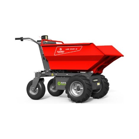 Carrier elettrico BLUEBIRD WB500E motore 1000W 48V peso max trasportabile 500kg