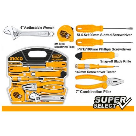 SET 7PZ UTENSILI MANUALI INGCO