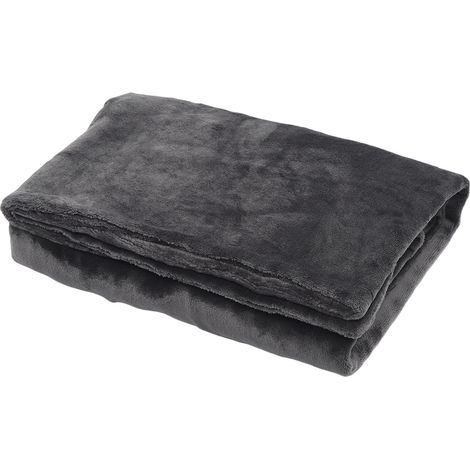 Couverture chauffante USB coton, chauffe rapide minuterie réglage 3 niveaux zip, châle chauffant pour maison hiver bureau (1/5)