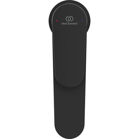 Ideal Standard Cerafine O - Miscelatore per lavabo, con piletta Click-clack, nero BD131XG (1/2)