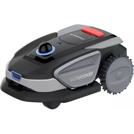 robot tagliaerba senza filo sunseeker "s4" area di taglio 1000 mq - lidar + vision ai (sensor fusion)