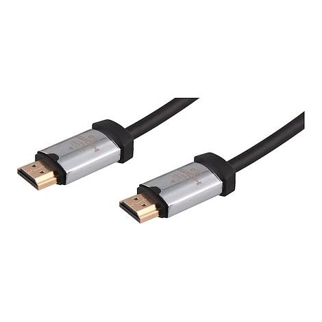 HDMI4K2 Cable HDMI 2.0 T'nB M/M 2m (Noir/Gris) (1/3)