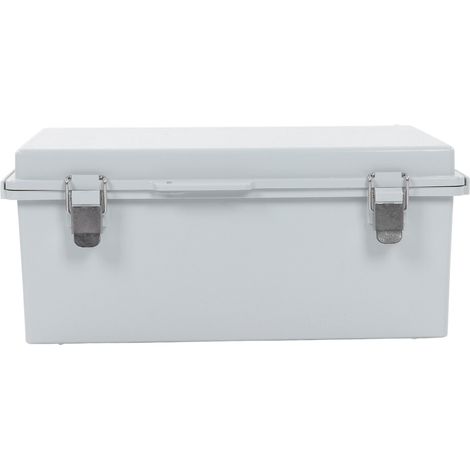 Boîte de jonction étanche ABS Coffret électrique extérieur Boîtier de connexion pour jardin (1/5)