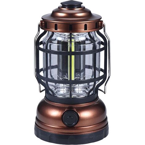 Wiederaufladbare Campinglaterne – LED-Campinglaternen – Heim-Notbeleuchtung bei Stromausfall, tragbare LED mit einstellbarer Helligkeit für den Innen- und Außenbereich (1/5)