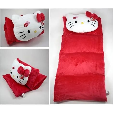 materassino hello-kitty 3d cuscino integrato 58x137 cm