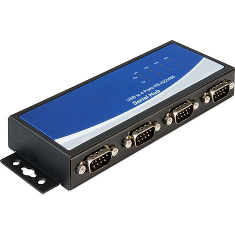 Delock adaptador usb 2.0 a 4 x serie rs-422/485