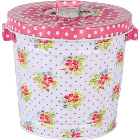 Boîte De Rangement En Métal Pour Pinceaux De Maquillage Et Outils Cosmétiques Avec Couvercle Anti-Poussière Pour Bureau Et Maison - 1 Pièce (1/5)