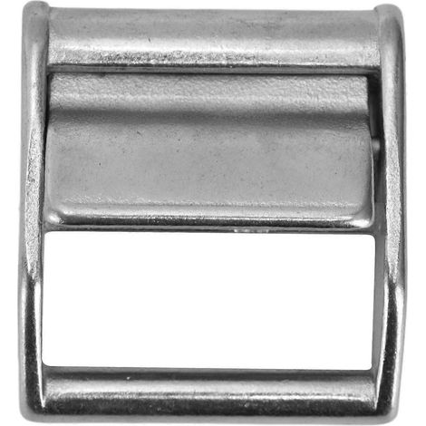 Klemmschnallen aus Edelstahl 304, hochbelastbar, zum Festzurren von Gurten und Ladung, 38 mm (1/4)