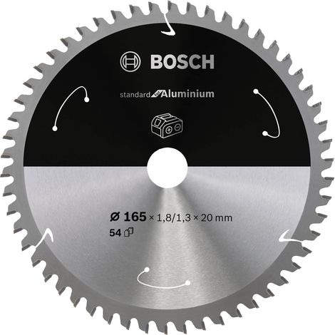 Hoja de sierra circular PRO Aluminium cordless, 165 x 1,8 x 20 mm