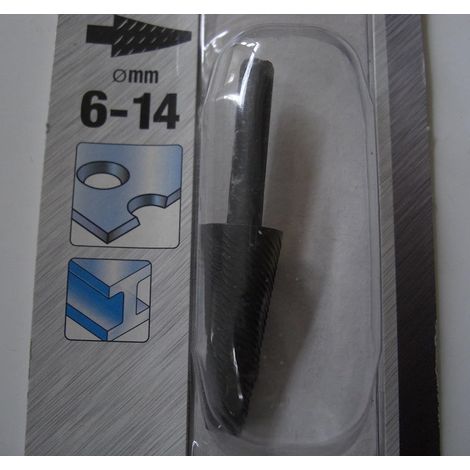 BLACK & DECKER - LIMA CONICA PER METALLI6-14MM