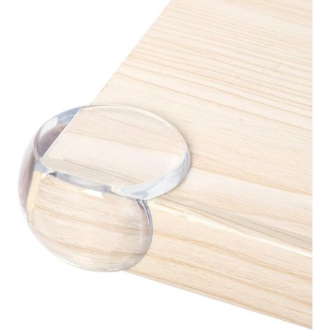 Protector D Angle - En Silicone Transparent Et PVC Écologique - Adhésif Renforcé Sans Résidu - Pour Meubles Tables Armoires Réfrigérateurs - 8 Pièces (1/5)