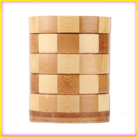 keenso Rangement de baguettes Bamboo Chopsticks Rangement Rack - Organisateur de Cuisine pour Fourchettes, bagagerie bidon (1/5)